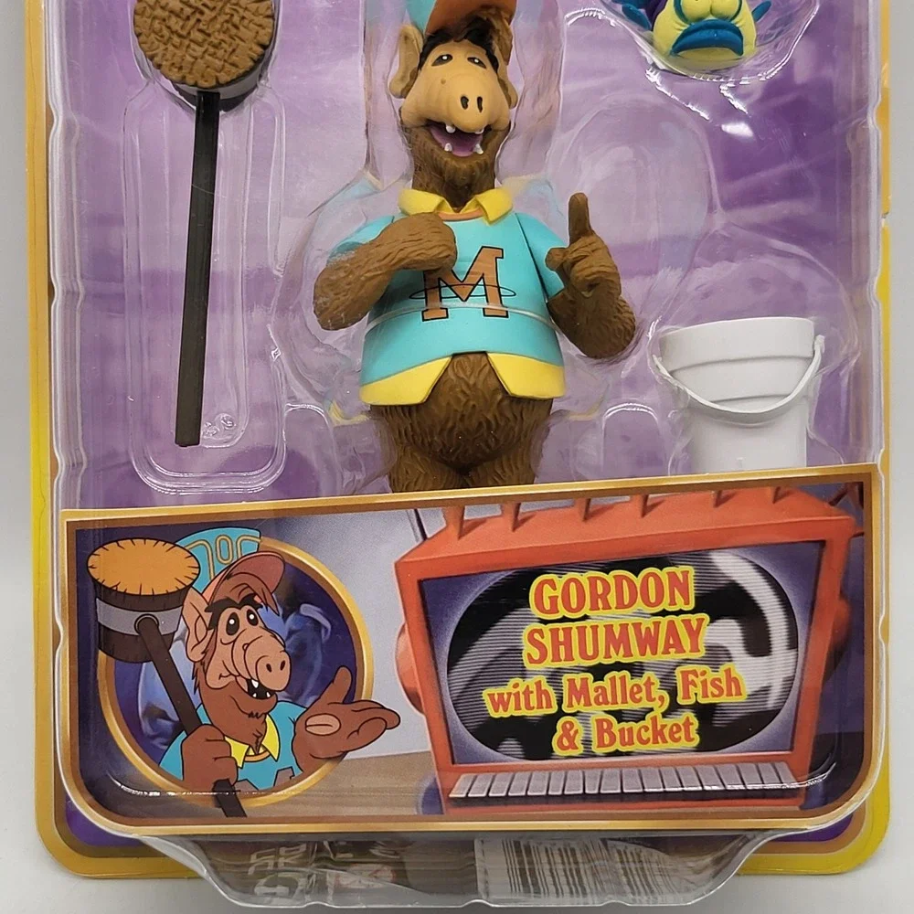 NECA ALF Gordon Shumway Collectible‎ Figure Mallet Fish Bucket New Sealed 45103